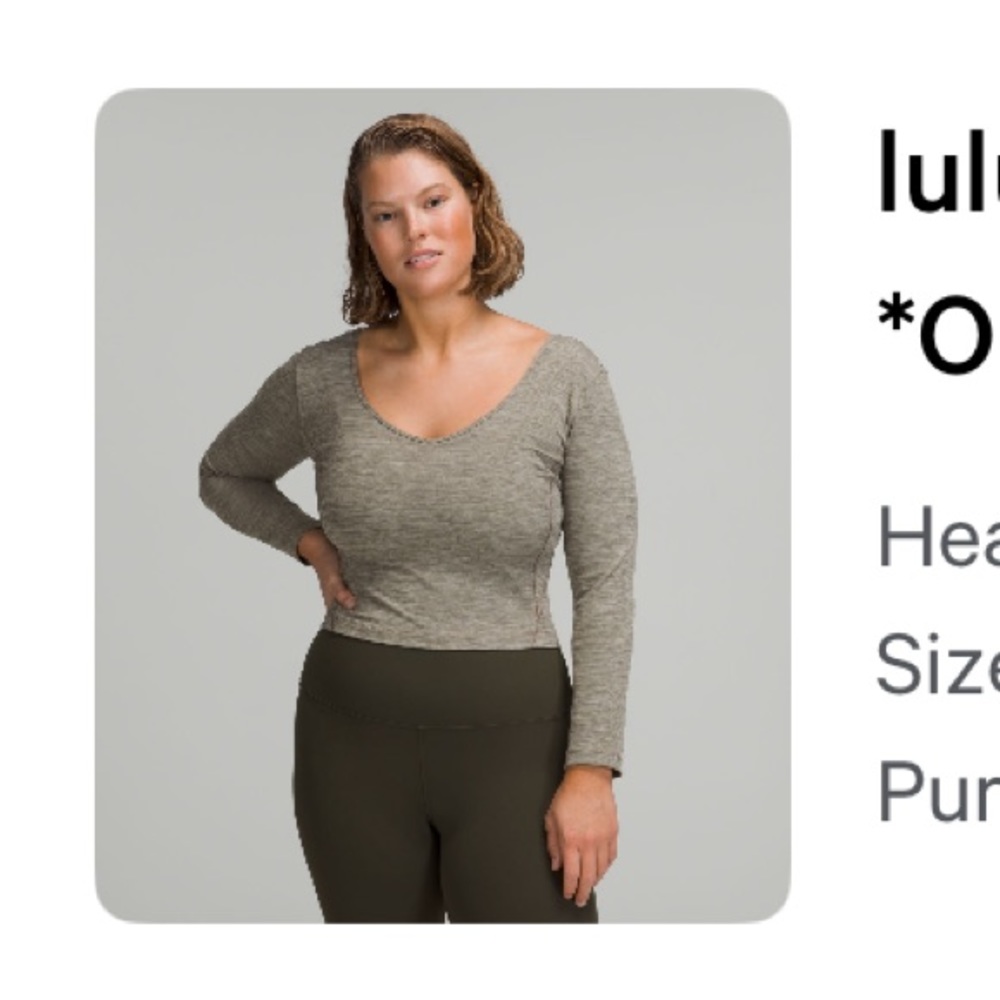lululemon Align Long Sleeve